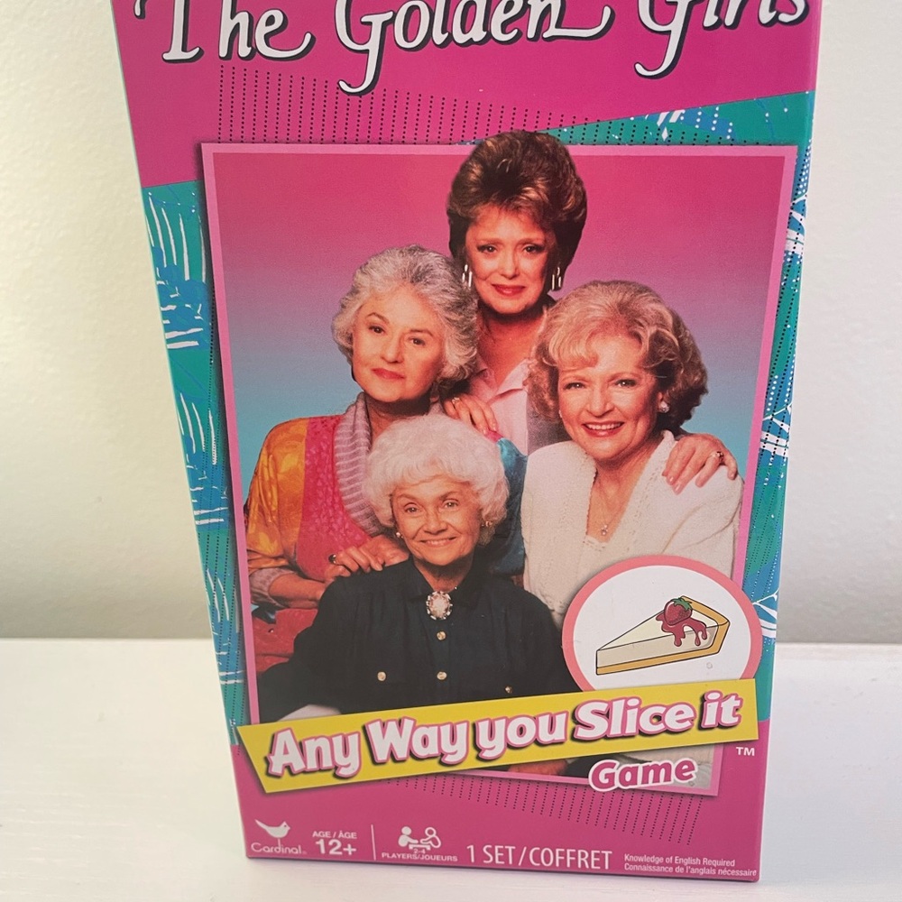 Iconic 1990s GOLDEN GIRLS Card Trivia Game. Perfect for your retro 90s parties!